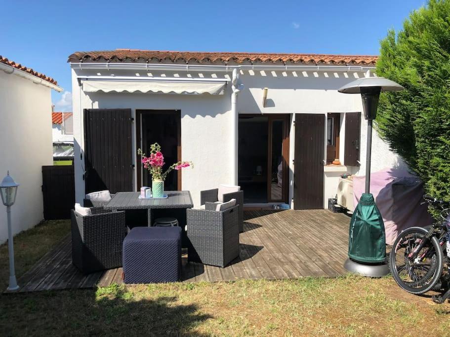 Agreable Maison, Plage A 400M, Jardin, Piscine Et Tennis Сен-Пале-сюр-Мер Экстерьер фото