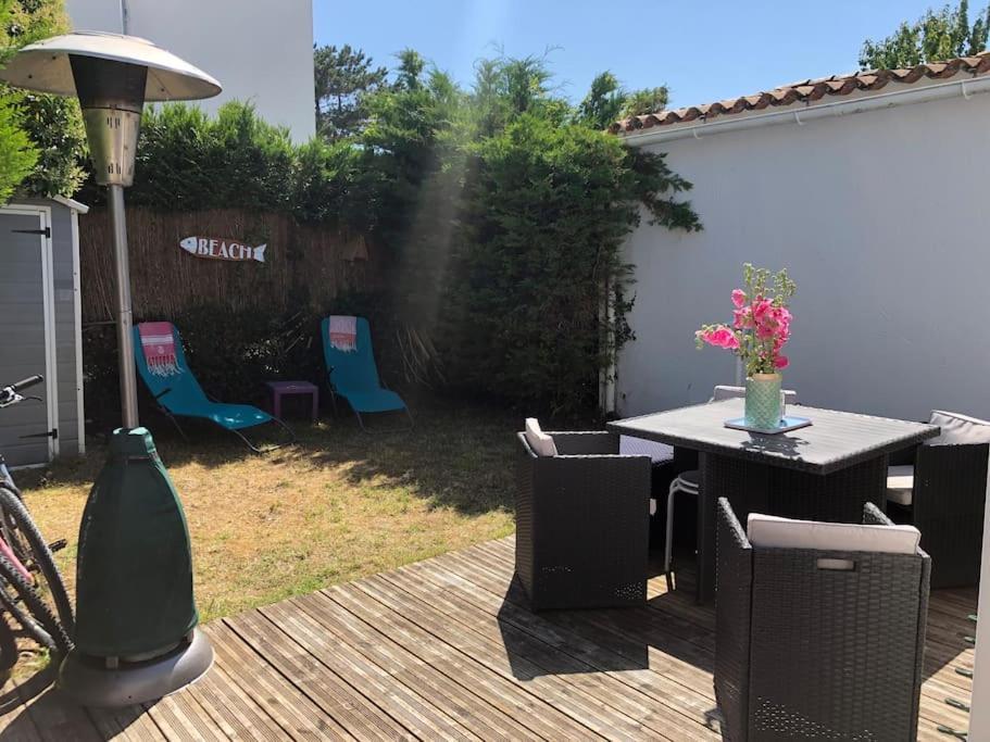Agreable Maison, Plage A 400M, Jardin, Piscine Et Tennis Сен-Пале-сюр-Мер Экстерьер фото